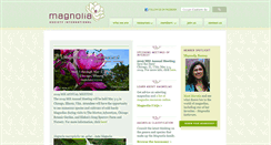 Desktop Screenshot of magnoliasociety.org